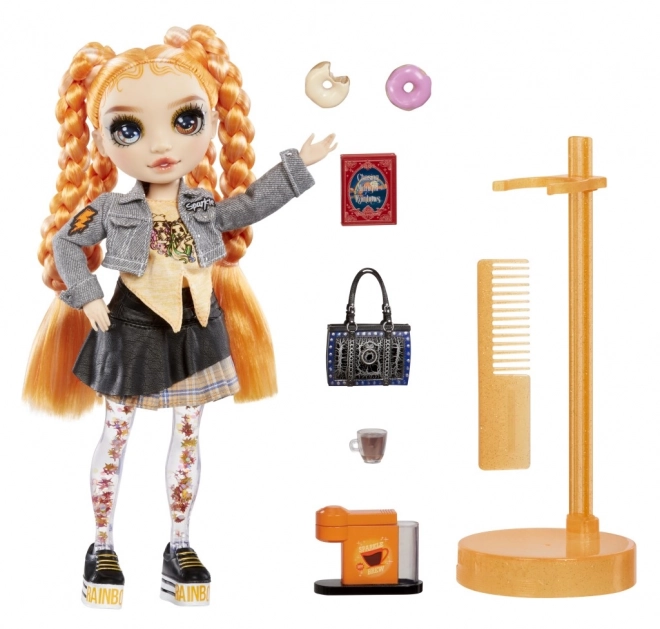 Rainbow High Sparkle & Shine Fashion lutka - Clementine (Oranžna)