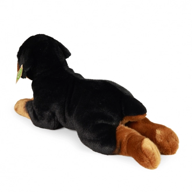 Plišasti pes Rottweiler ležeči 39 cm ekološki