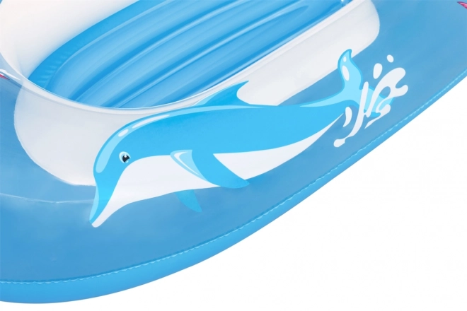 Ponton Modri Delfin 102x69 cm BESTWAY