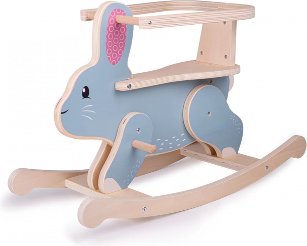 Gugalni zajček iz FSC lesa BIGJIGS TOYS