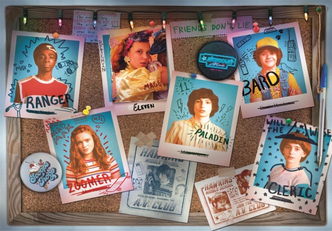 Sestavljanka 1000 kosov Compact Stranger Things
