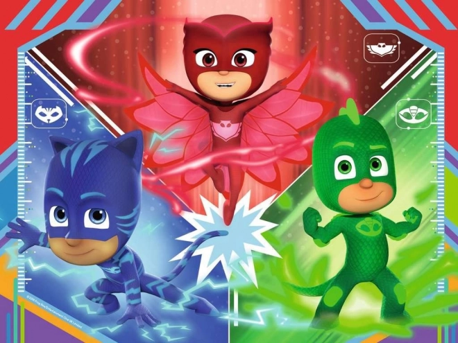 RAVENSBURGER Sestavljanka Pižamaški 4v1 (12, 16, 20, 24 kosov)