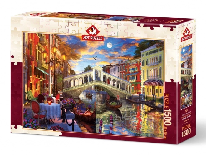ART PUZZLE Sestavljanka Most Rialto, Benetke 1500 kosov