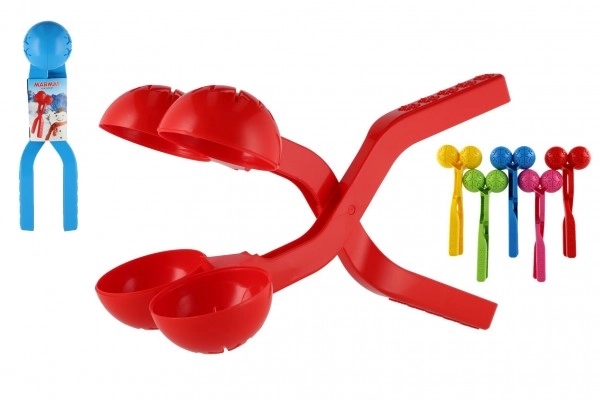 Orodje za snežne krogle duo plast 16x38cm 5 barv 24m+