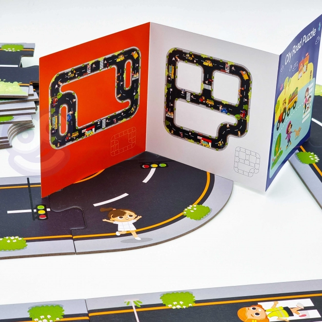 Puzzleska Tooky Toy Avtocesta