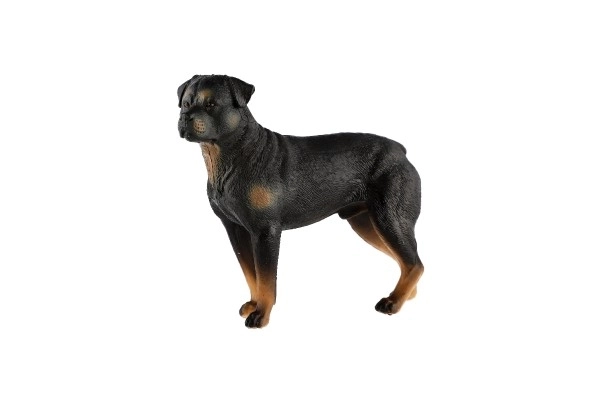 Plastična figura psa Rottweiler 8cm