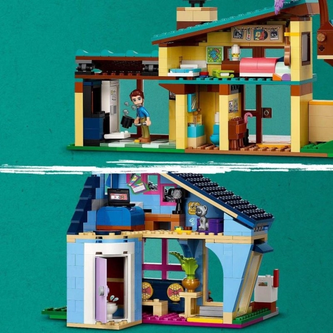 LEGO® Friends 42620 Družinske hiše Ollyja in Paisley