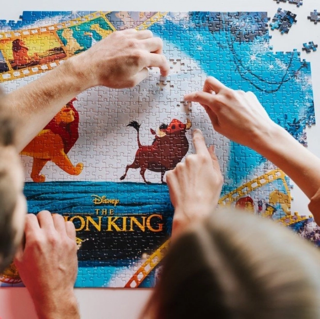 Puzzle Premium Plus Ikonični Trenutki: Levji kralj 1000 kosov