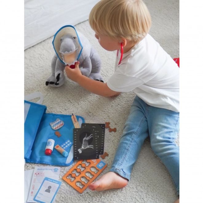 Tooky Toy veterinarski set s torbo 17 delov