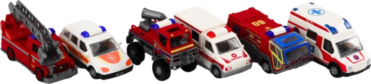 Šest reševalnih vozil pripravljenih na posredovanje