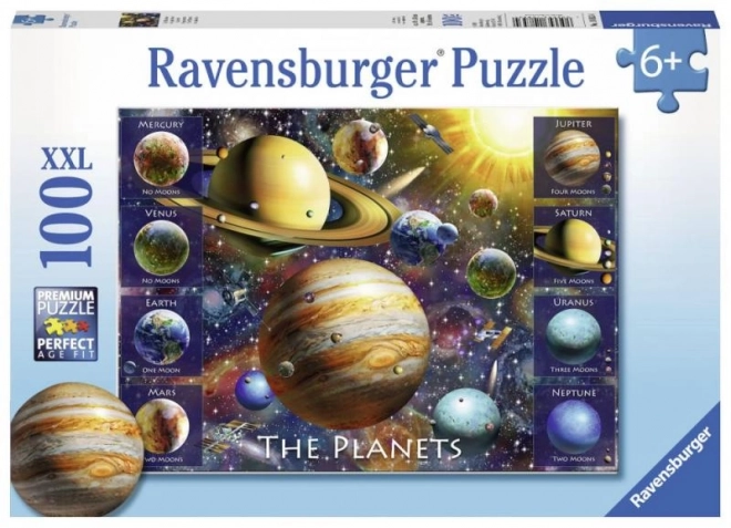 Uganka Ravensburger Planeti 100 kosov