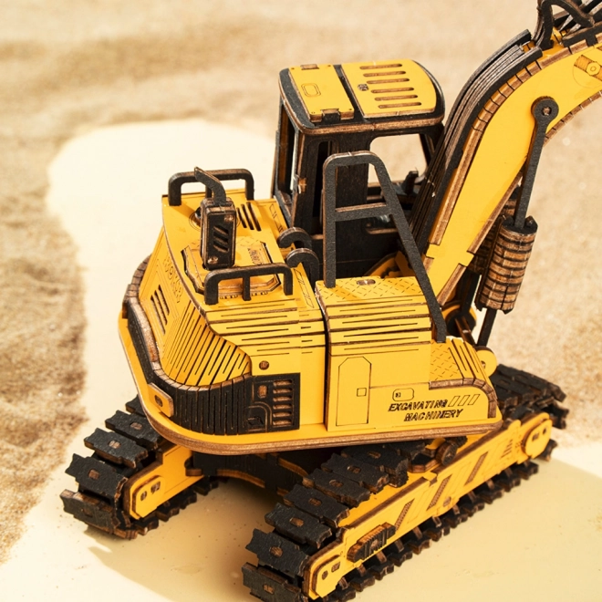 RoboTime lesene 3D puzzle - Bager