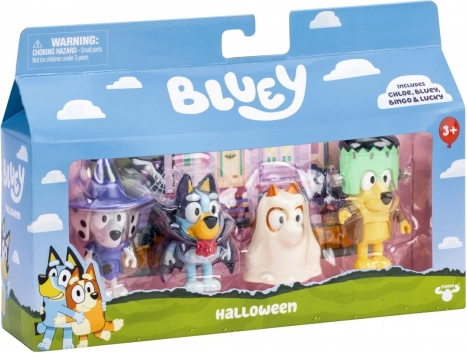 Figurice Bluey – Ples v preobleki 4‑pak