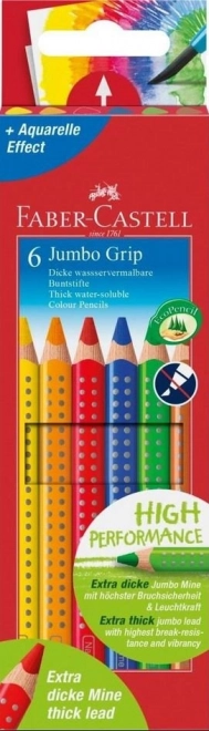 Faber-Castell Barvice Jumbo Grip 6 ks