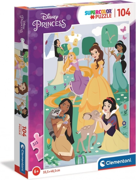 Sestavljanka CLEMENTONI Disney princese 104 kosov
