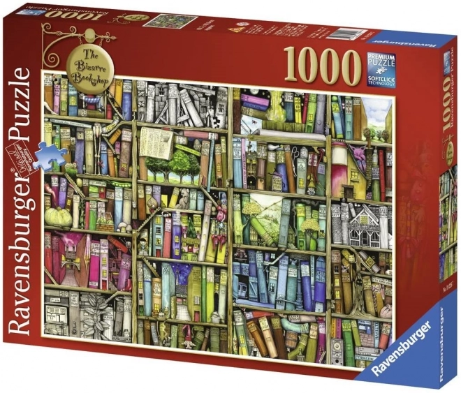 Ravensburger puzzle bizarna knjižnica 1000 kosov