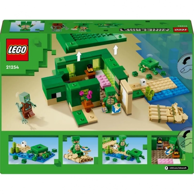 Domek Minecraft Želva na plaži