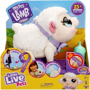 Little Live Pets ovčka Snowie interaktivna plišasta živalica