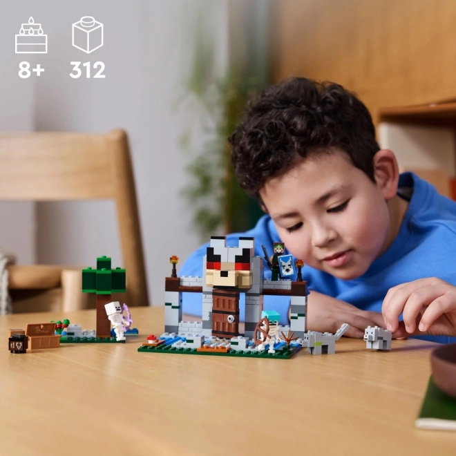 LEGO Minecraft 21261 Volčja utrdba
