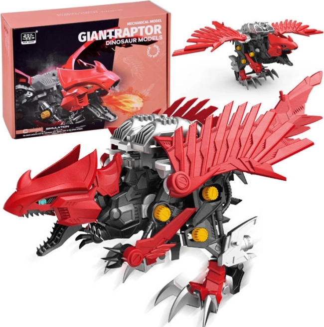 Bionični raptor – premični model za sestavljanje