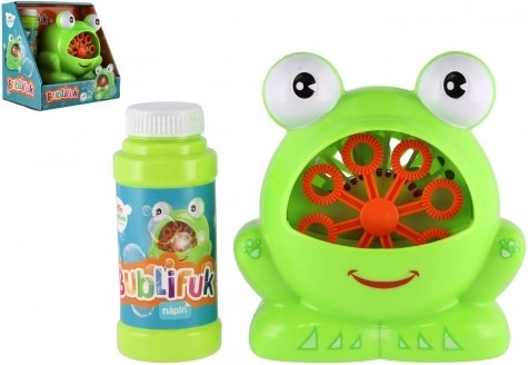 Stroj za mehurčke v obliki žabe z polnilom