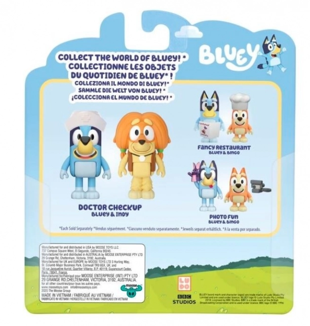 Set figuric Bluey Zdravniški pregled