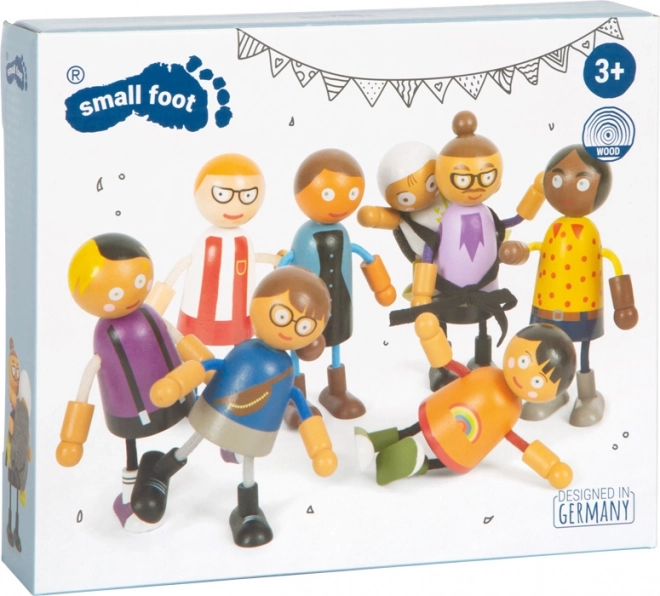 Small Foot Goste lutke družina z otrokom