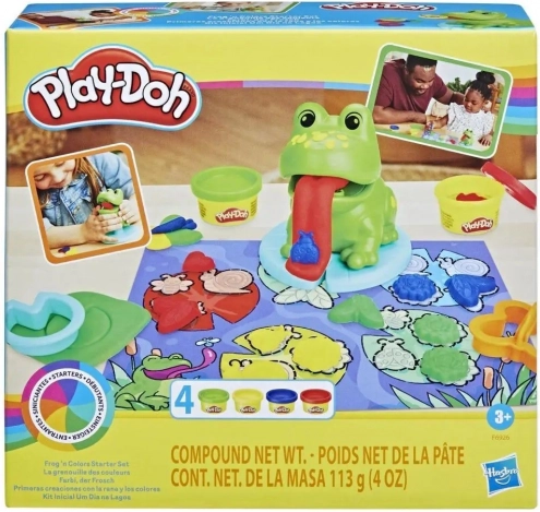 Play-Doh Starters Žaba – učenje barv