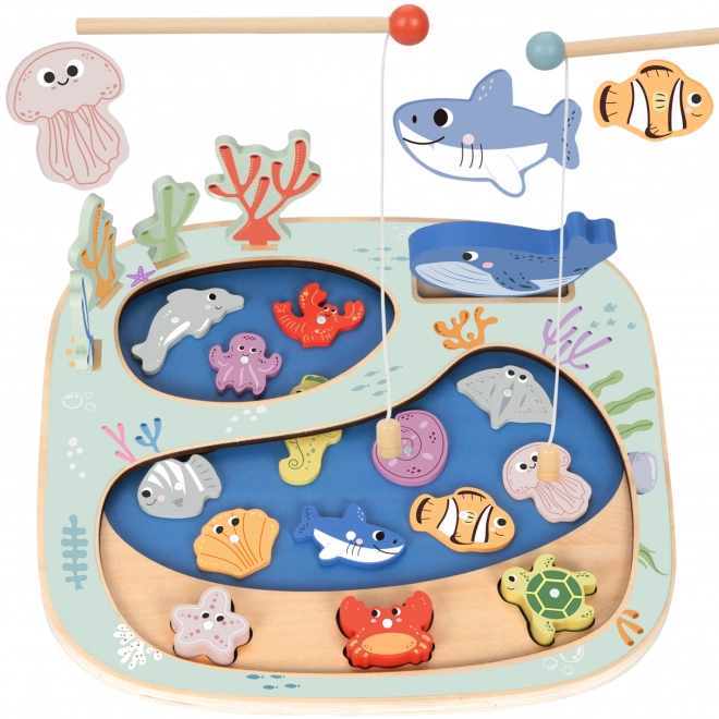 Ribolovna igrača Tooky Toy Montessori