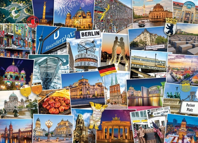 EUROGRAPHICS Sestavljanka Potovalec Berlin 1000 kosov