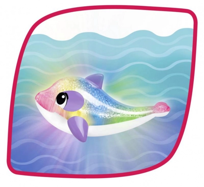 Bleščeči delfin 14 cm