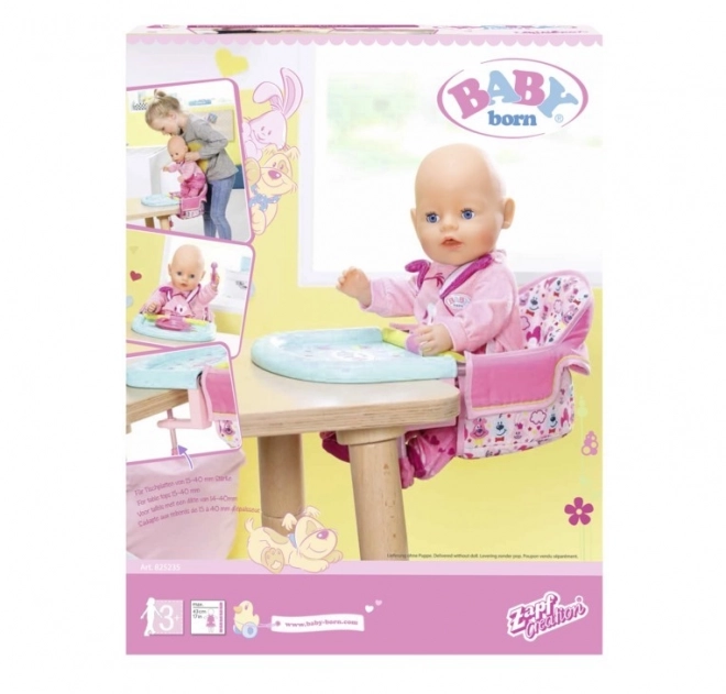 Jedilni stolček Baby Born