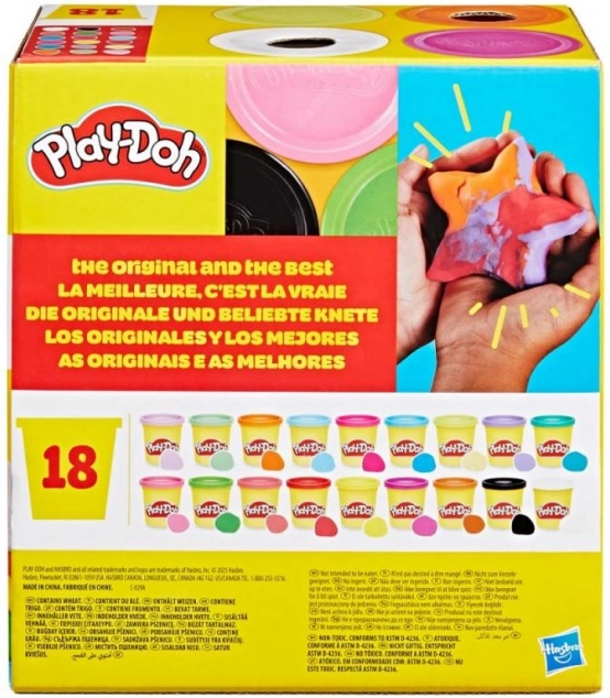 Play-Doh velika seta s 18 lončki