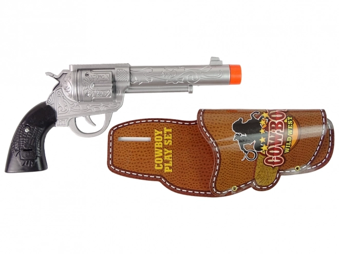Kavbojski šerifovski komplet Puška Revolver