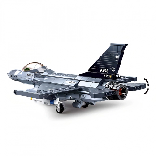 Sluban Model Bricks M38-B0891 Lovsko letalo F-16 Falcon