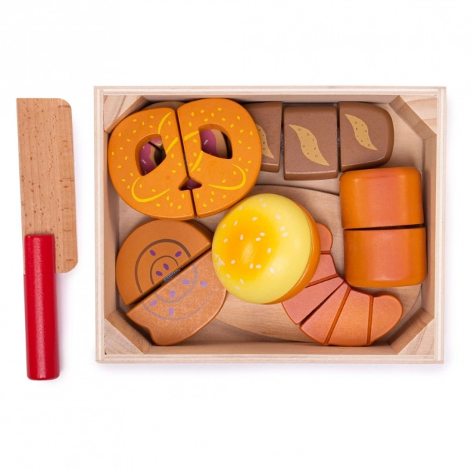 Bigjigs Toys Kruhci pecivo v škatli