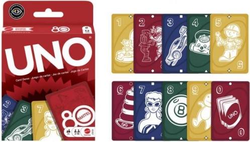Kartečna igra UNO – 80. obletnica Mattel
