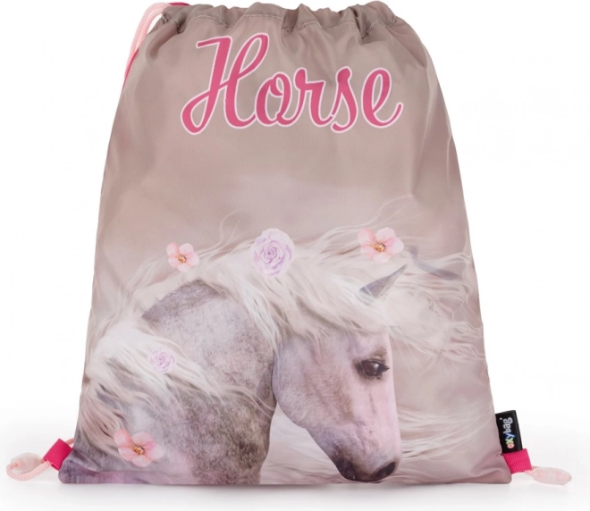 OXYBAG Šolski set 3 kosi Premium Light Konj Romantic