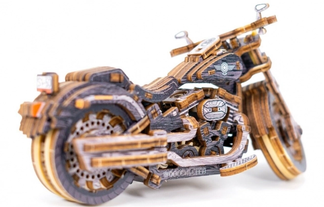 WOODEN CITY 3D sestavljanka Motorno kolo Cruiser Omejena izdaja 168 kosov