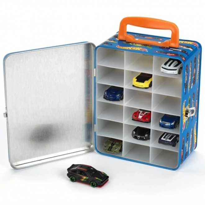Hot Wheels kovček za avtomobilčke (za 18 avtomobilčkov)