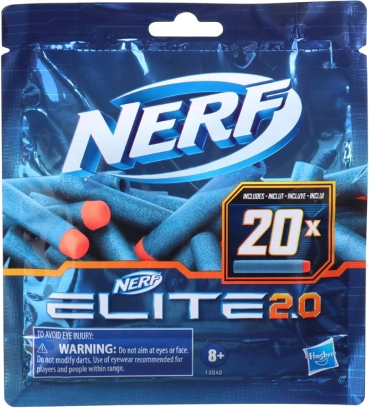 Puščice NERF Elite 2.0 – 20 kosov