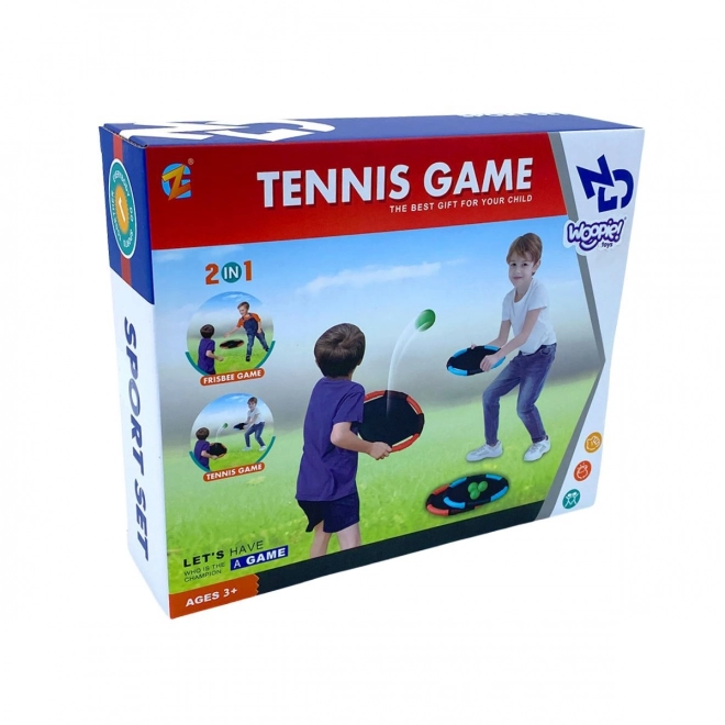 Woopie igra spretnosti 2v1 tenis frisbee
