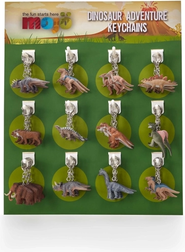 Mojo obesek za ključe Dinozavri 72 kos