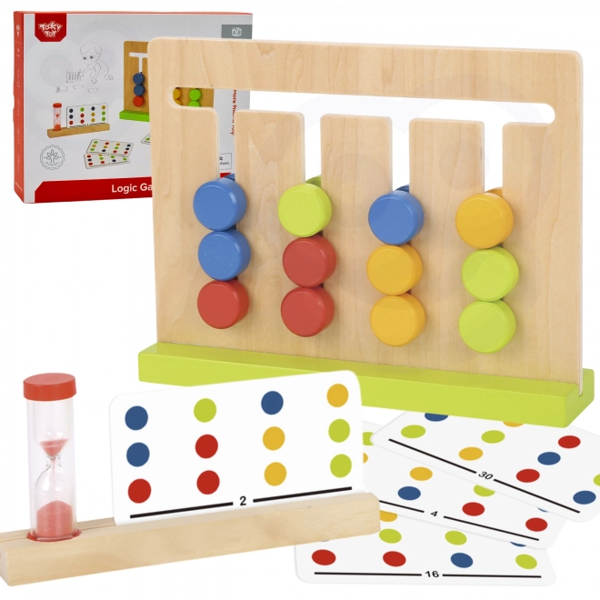 Logična igra z barvnimi oblikami TOOKY TOY