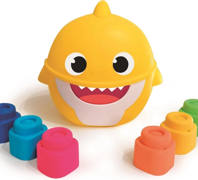 Mehke Clemmy kocke Baby Shark z vedrom