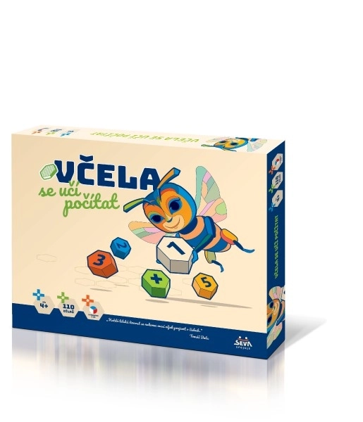 Čebela uči šteti mozaika