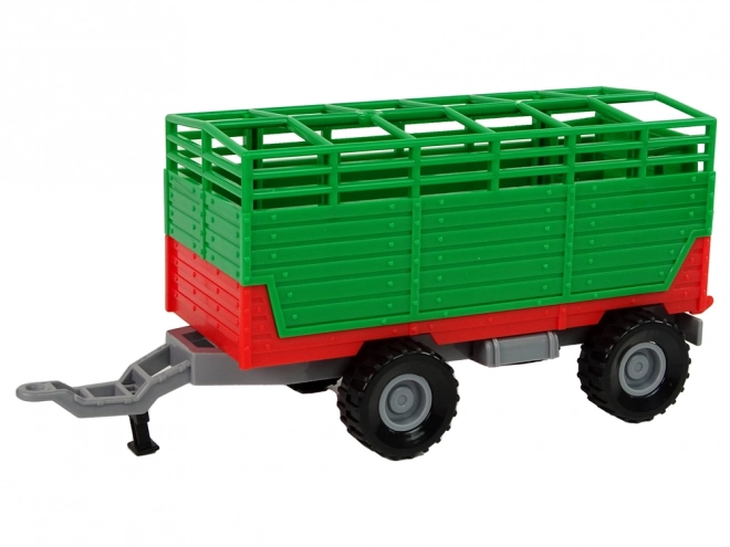 Traktor s prikolico Kmetija