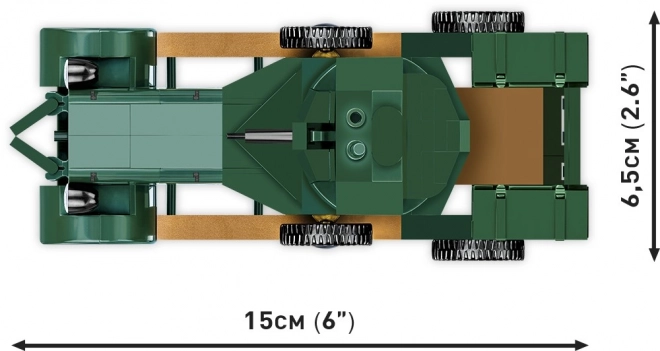 Kocke Zgodovinska Kolekcija Rolls-Royce Oklepno Vozilo 1920 Vzorec Mk I