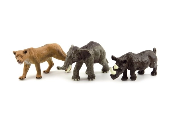 Safari ZOO živalske figurice plast 10cm mešanih vrst - 1kos