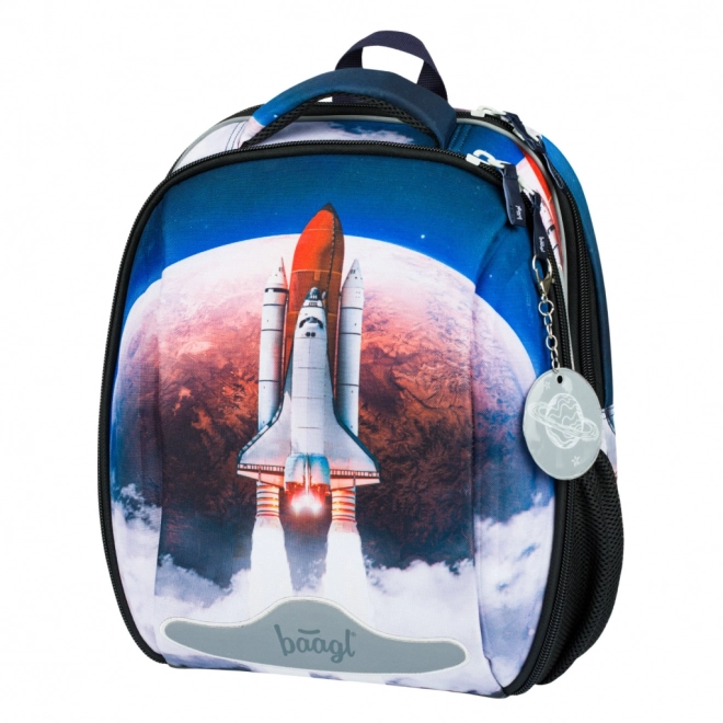 Baagl šolski set Space Shuttle: torba, peresnica, vrečka